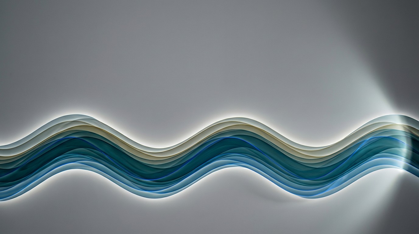 Free Flowing Wave Geometry Photo - Abstract, Waves, Oscillation ...