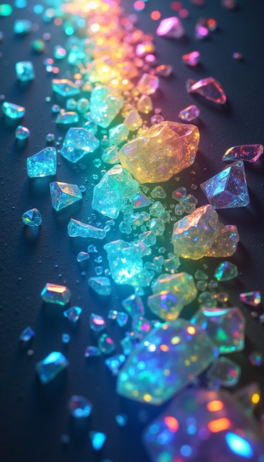 Free Prismatic Crystal Spectrum Image - Prismatic, Crystals, Rainbow ...