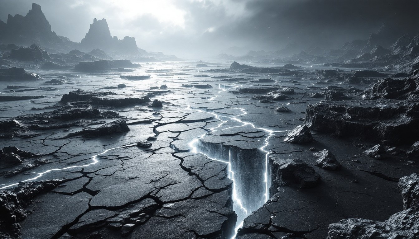 Free Alien Crystal Wasteland Image - Landscape, Alien, Fantasy ...