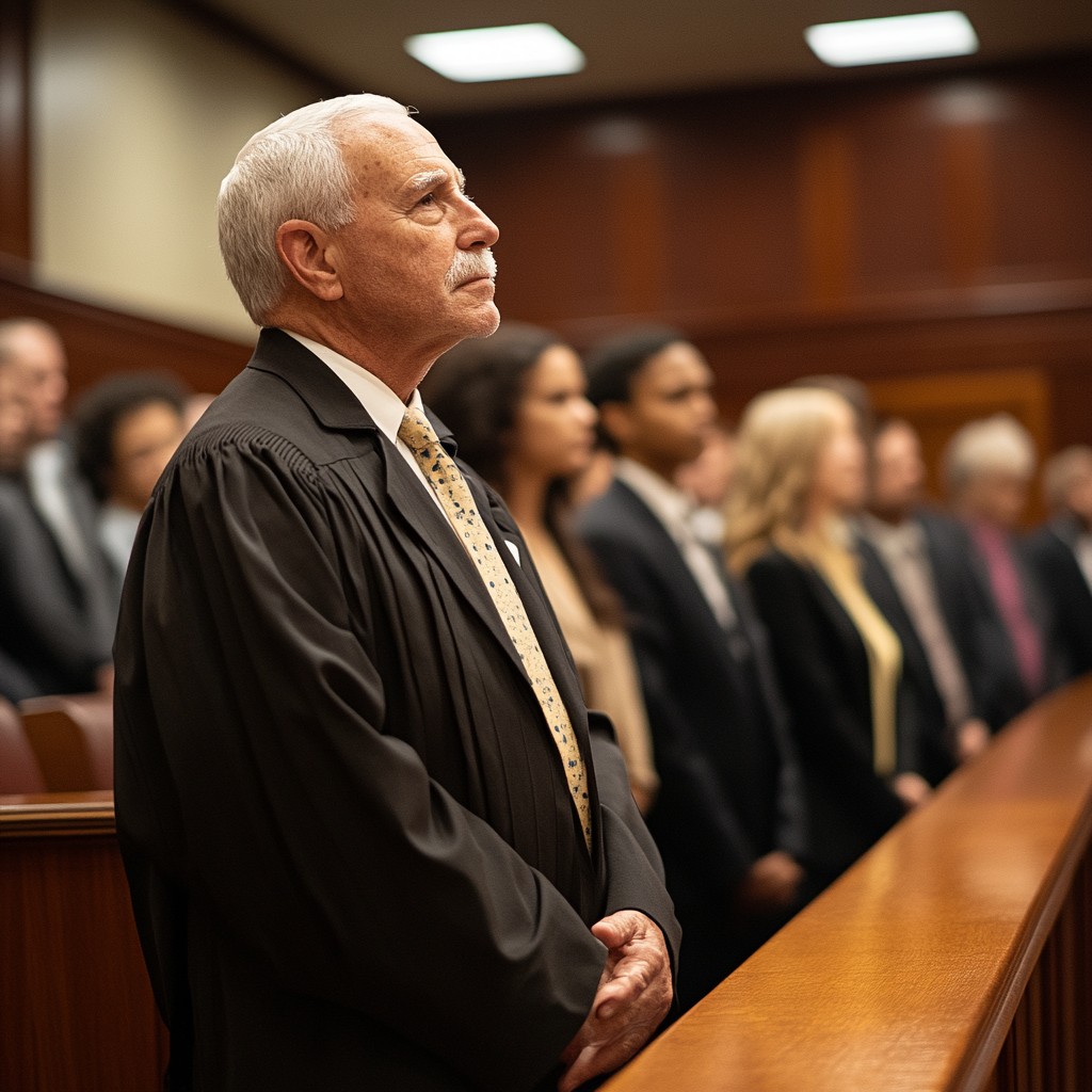 Free Judge in courtroom Image - Judge, Courtroom, Robes | Download at ...