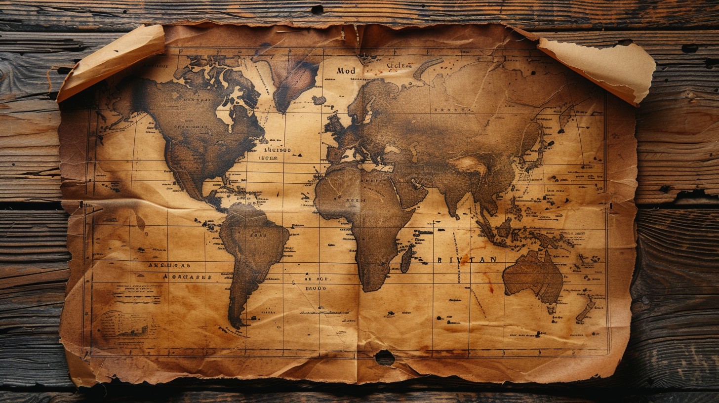 Free Vintage World Map Image - Vintage, Map, World | Download at StockCake