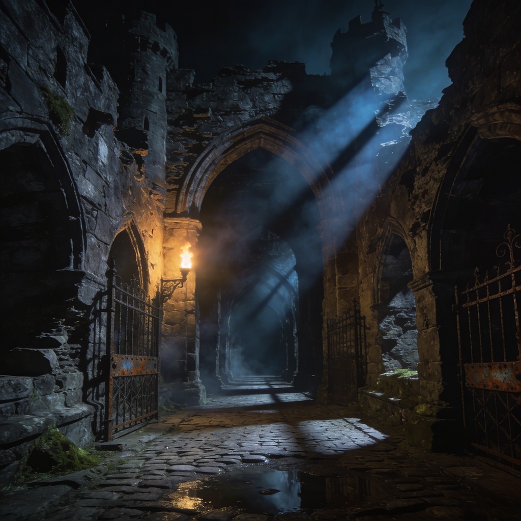 Free Medieval Horror Corridor Image - Medieval, Gothic, Castle ...