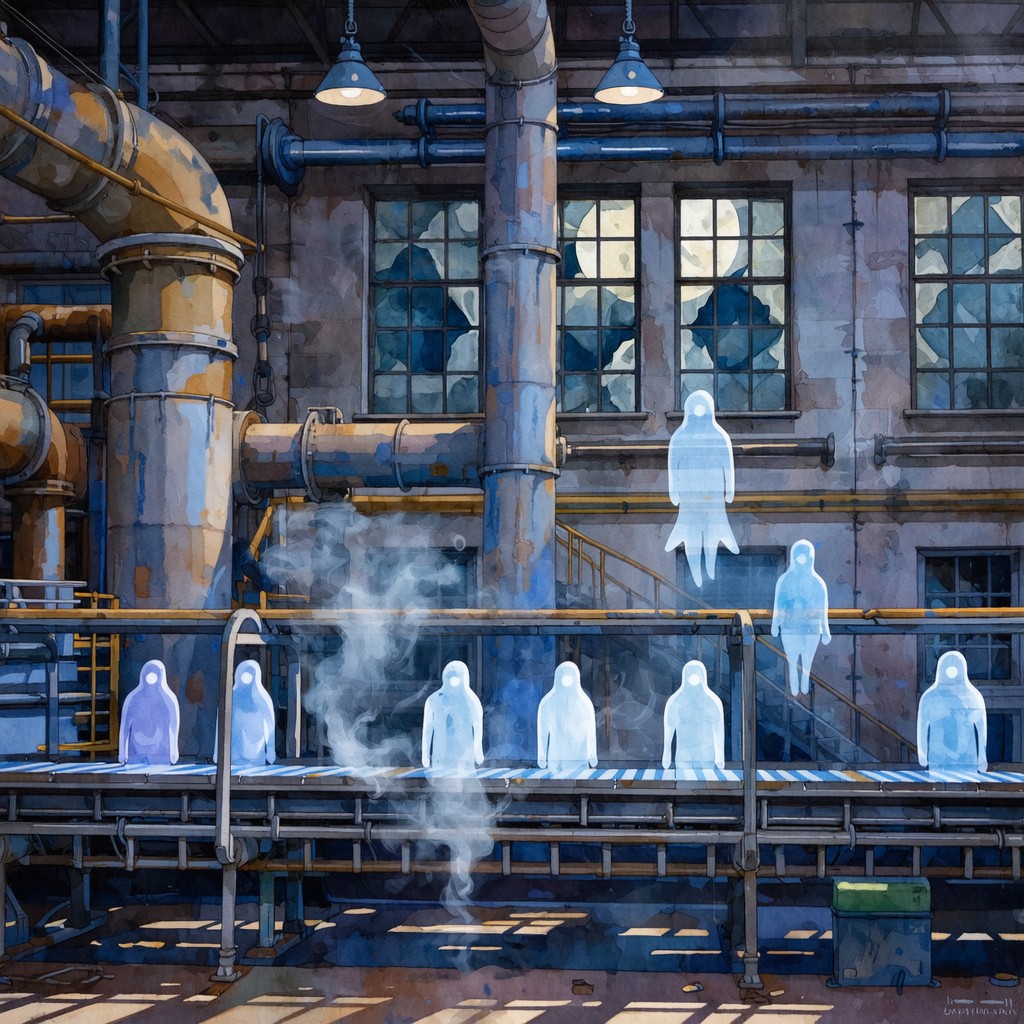 Free Ghost Factory Workers Image - Ghost, Factory, Industrial ...