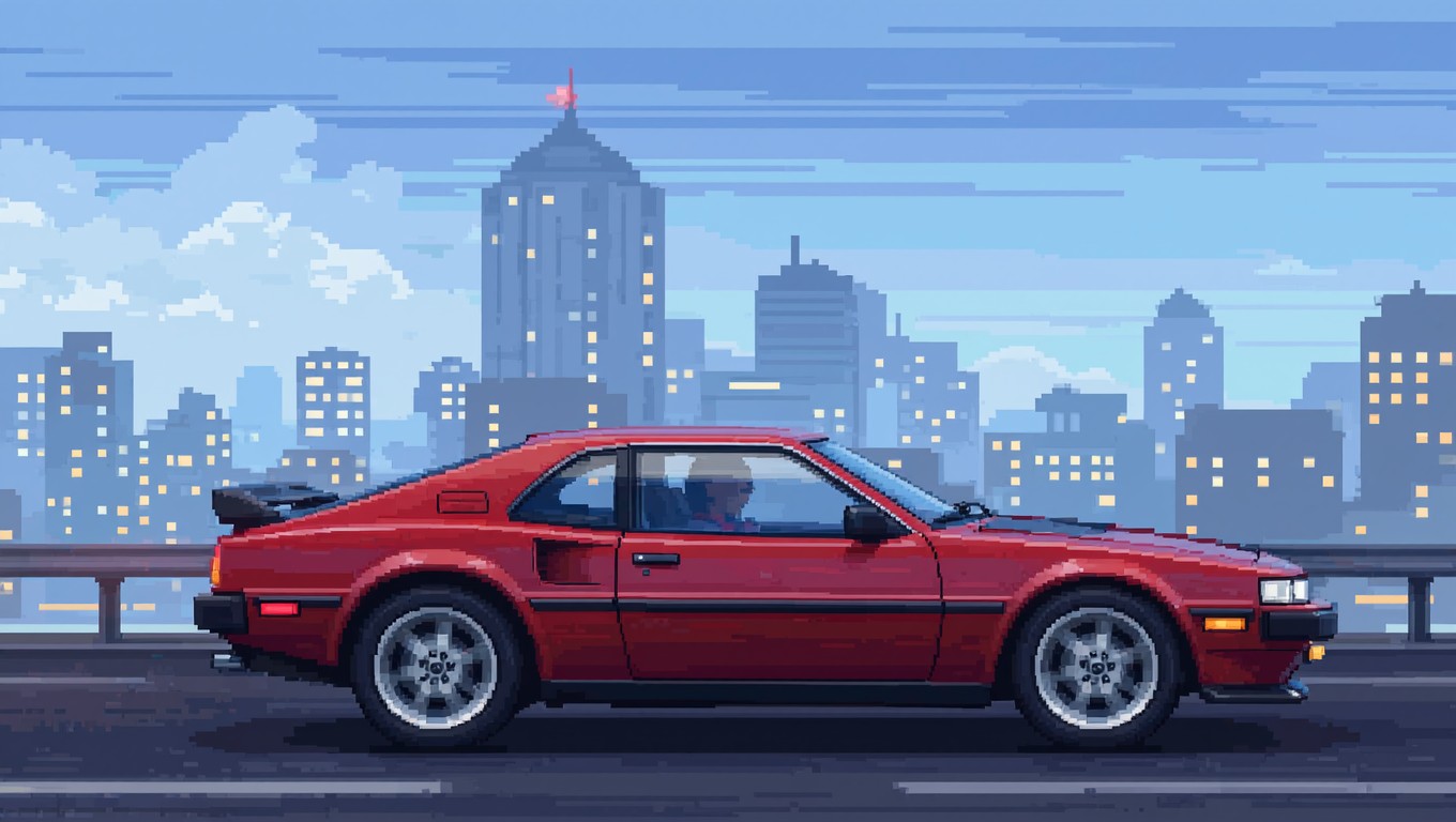Free Red Pixel Racer Image - Pixel, Retro, Futuristic | Download at ...