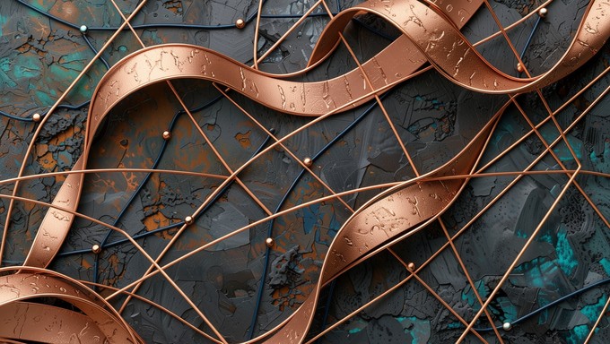 Free Liquid Copper Art Image - Copper, Metal, Metallic | Download at ...