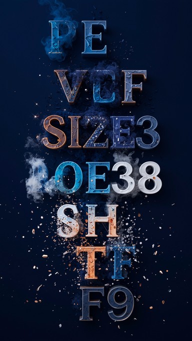 Free Dissolving Digital Typography Image - Typography, Dissolving ...