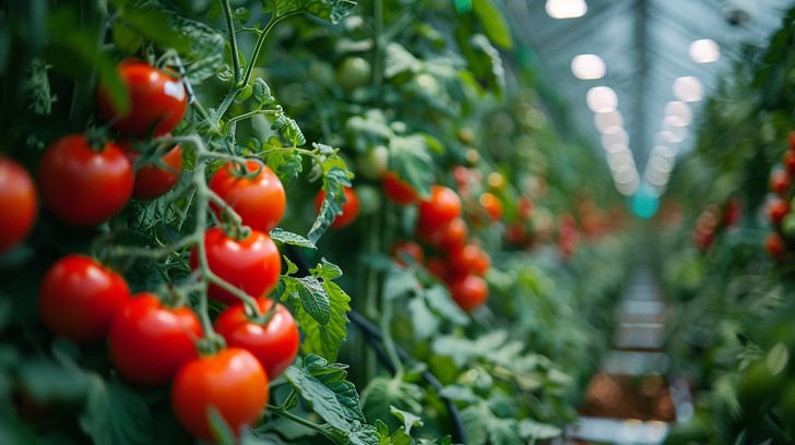 Free Ripe Tomato Rows Image - Tomatoes, Greenhouse, Ripe | Download at ...