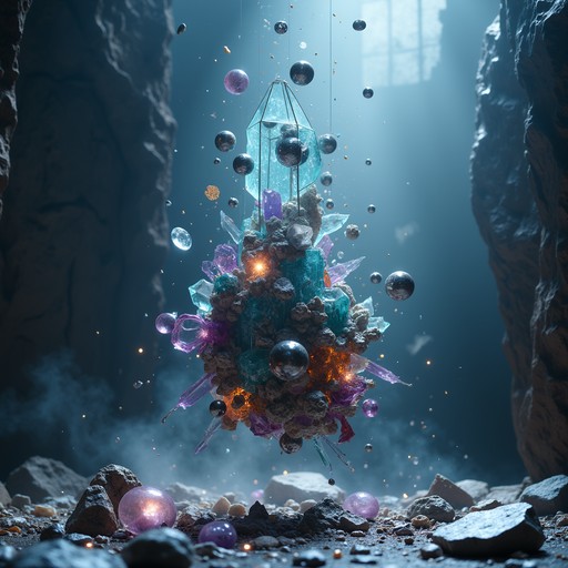 Free Floating Stone Monuments Image - Geometric, Floating, Cubes ...
