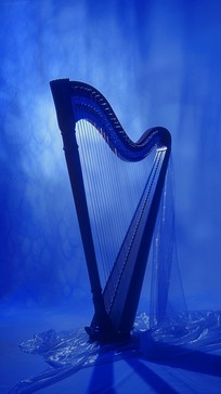 Free Elegant Harp Detail Image - Harp, Music, Strings | Download at ...