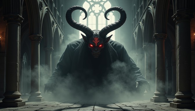 Free Unholy Cathedral Presence Image - Demon, Horns, Cathedral ...