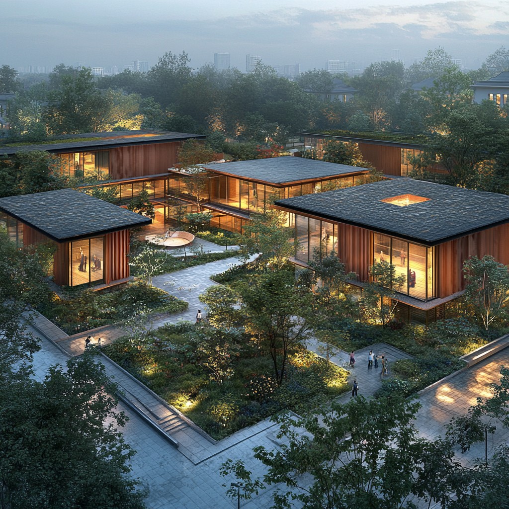 Free Modern architectural complex Image - Architecture, Modern ...