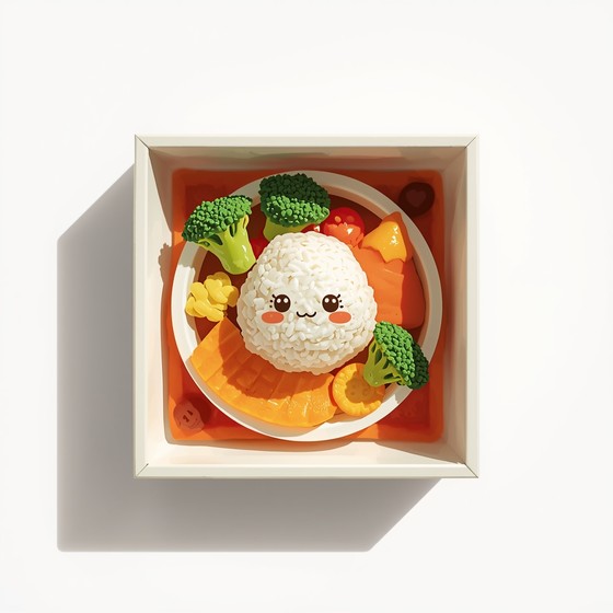 Free Kawaii Bento Art Image - Kawaii, Bento, Illustration | Download at ...