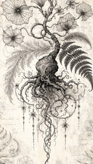 Madrake Style Free Mandrake Botanical Illustration Image - Mandrake, Botanical ...