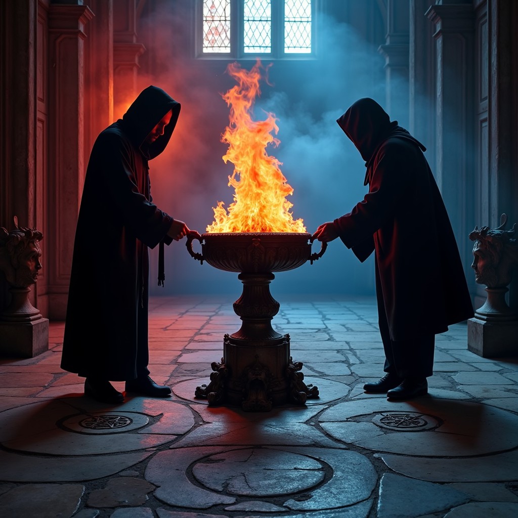 Free Sacred Flame Ritual Image - Ritual, Gothic, Cathedral | Download ...