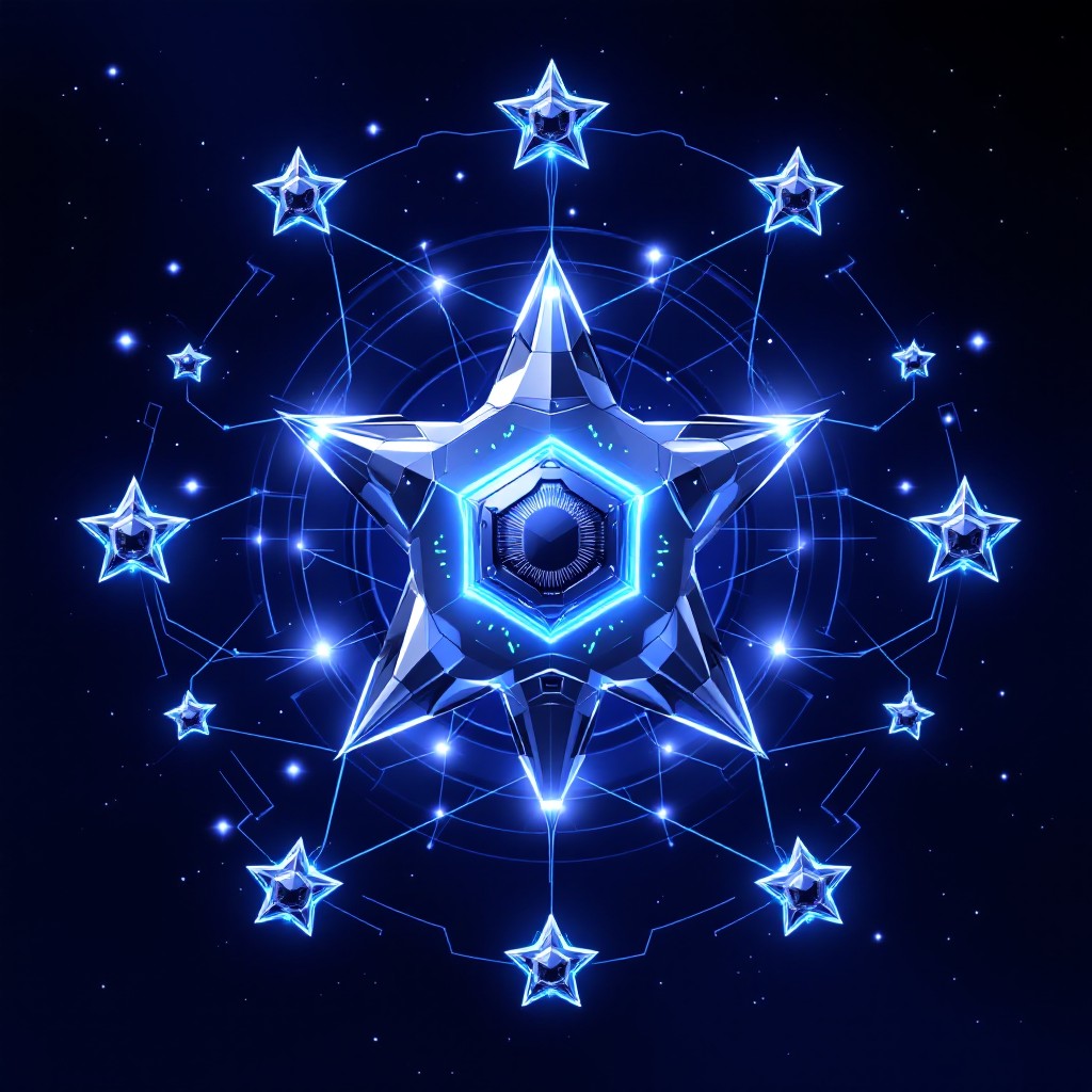 Free Cosmic Mechanical Stars Image - Stars, Robotic, Mechanical ...