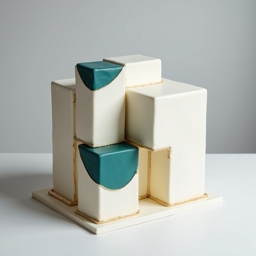 Free Geometric Copper Cake Image - Geometric, Modern, Cake | Download ...