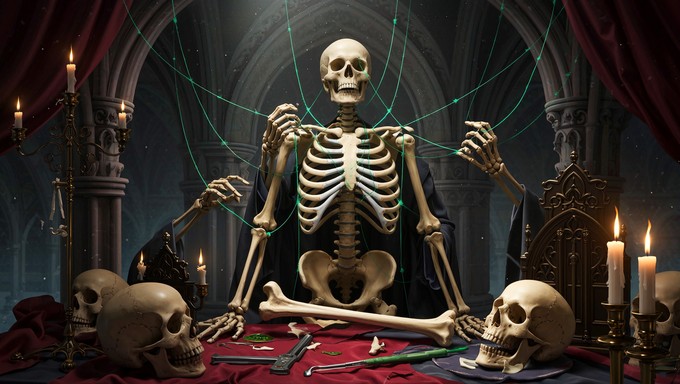 Free Gothic Bone Ritual Image - Gothic, Skeleton, Ritual | Download at ...