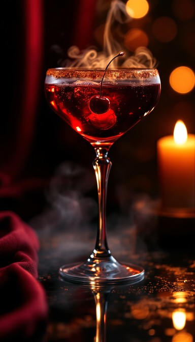 Free Steaming Cherry Cocktail Image - Cherry, Red, Drink | Download at ...