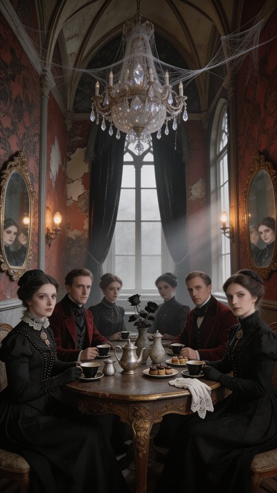 Free Gothic Tea Gathering Image - Victorian, Gothic, Tea | Download at ...