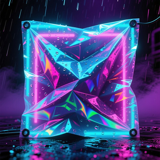 Free Neon Plastic Dreams Image - Cyberpunk, Neon, Translucent ...