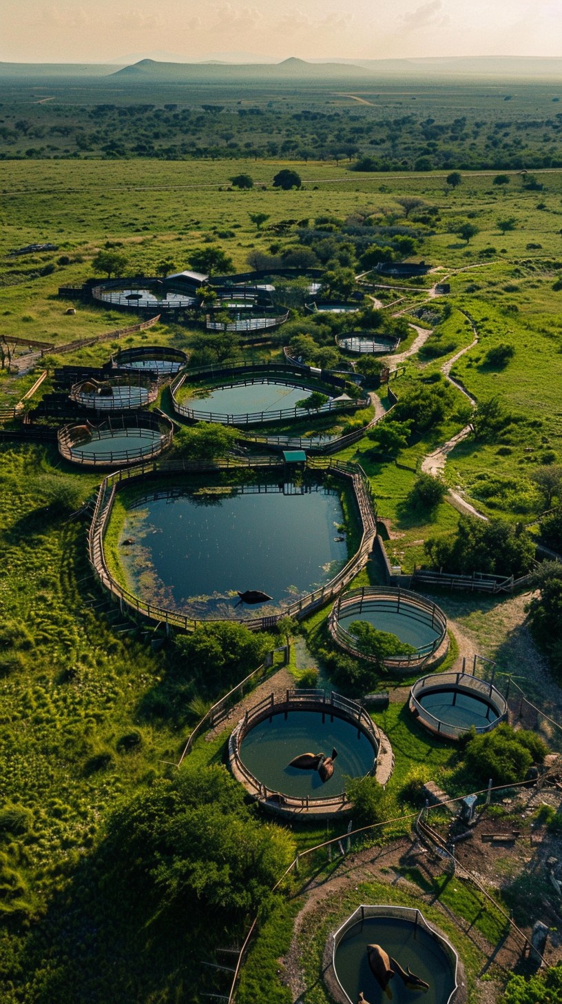 Free Aerial Aquaculture View Image - Aquaculture, Aerial, Fish ...
