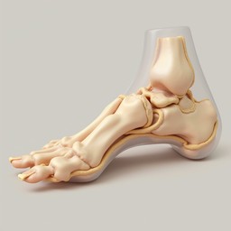 Talon Humain Free Translucent Foot Anatomy Image - Anatomical, Heel, Foot | Download ...