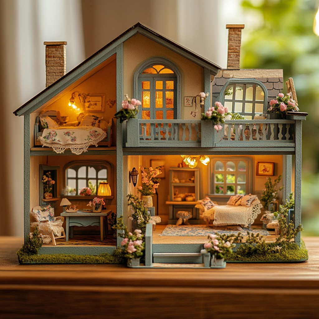 Miniarure House Free Charming miniature house Image - Miniature, House, Detailed ...
