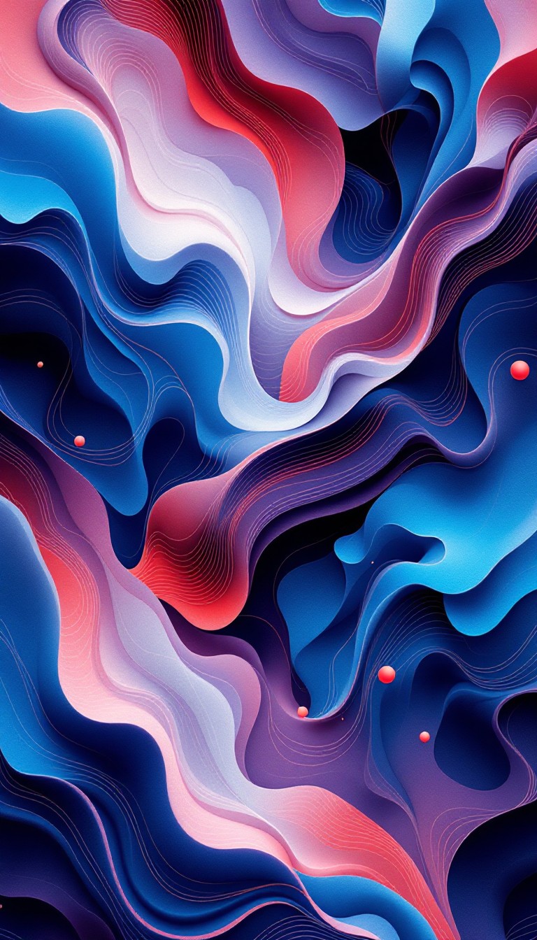 Free Flowing Color Waves Image - Abstract, Fluid, Geometric | Download ...