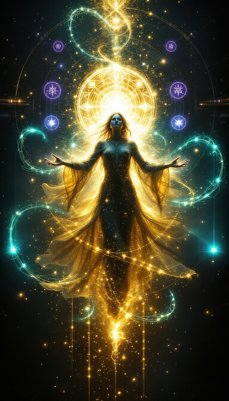 Free Celestial Being Ascends Image - Mystical, Ethereal, Celestial ...