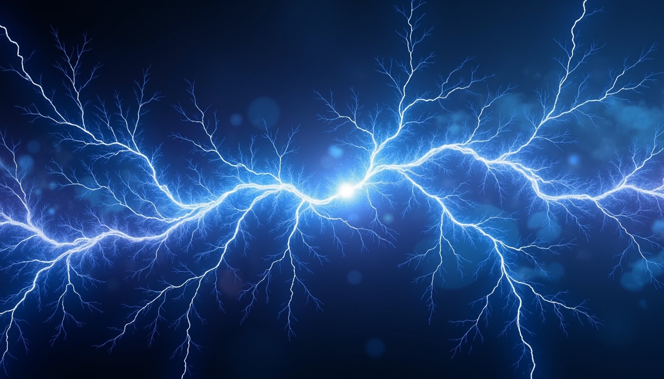 Free Branching Blue Lightning Image - Lightning, Electricity, Blue ...