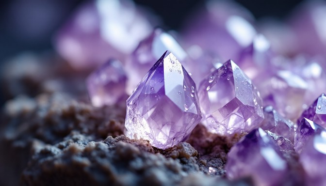 Translucent Amythyst Free Glowing Amethyst Crystals Image - Amethyst, Crystals, Purple ...