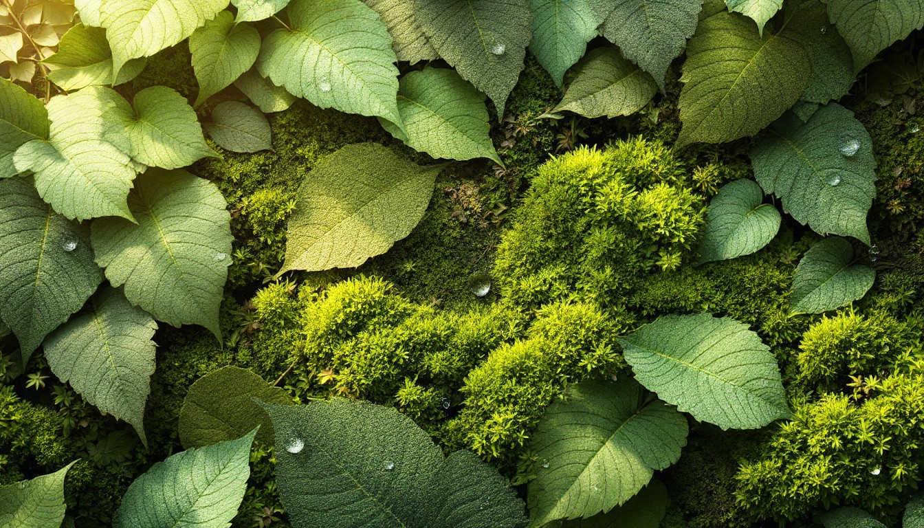 Free Leaves Meet Moss Image - Leaves, Moss, Green | Download at StockCake