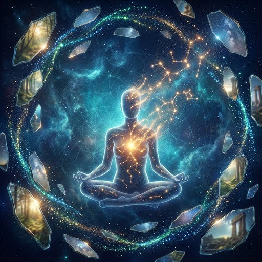 Meditator Radiating Light Free Journey Into Illumination Image - Meditation, Transformation ...