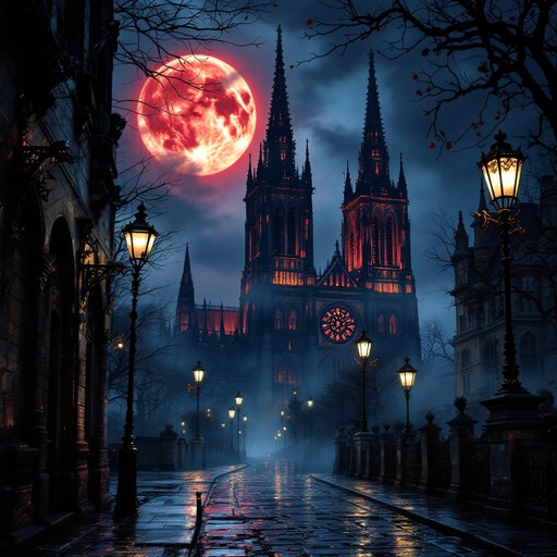 Free Gothic Moon Cathedral Image - Gothic, Cathedral, Moon | Download ...