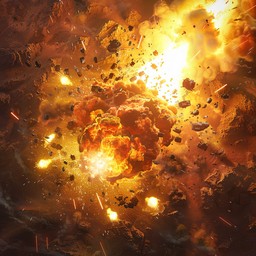 Free Explosive Space Battle Image - Space, Explosion, Astronaut ...