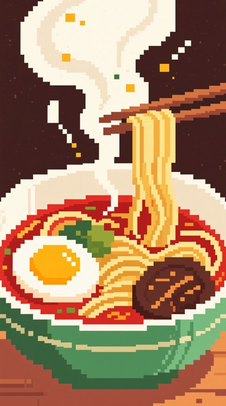 Free Pixel Pasta Perfection Image - Pasta, Pixel, Retro | Download at ...