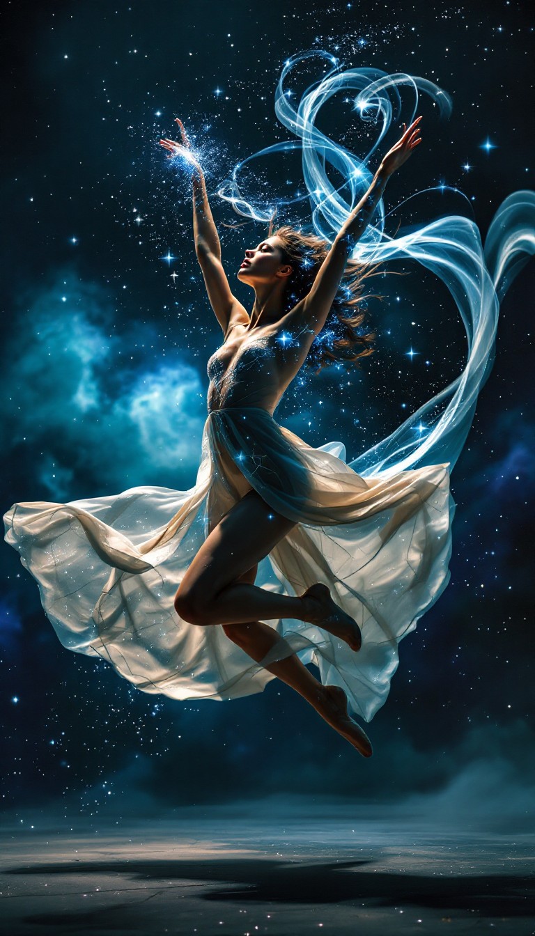 Free Celestial Ballet Dreams Image - Dance, Cosmos, Ethereal | Download ...