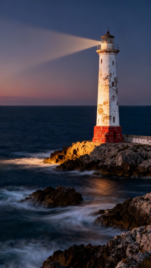 Free Twilight Coastal Beacon Image - Lighthouse, Beacon, Coast ...