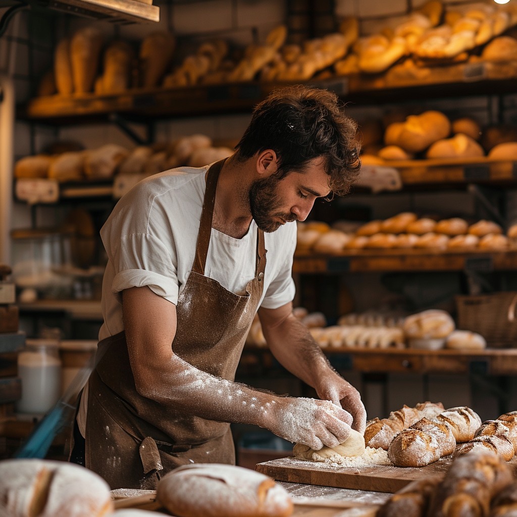Free Baker at Work Photo - Baker, Bakery, Bread | Download at StockCake