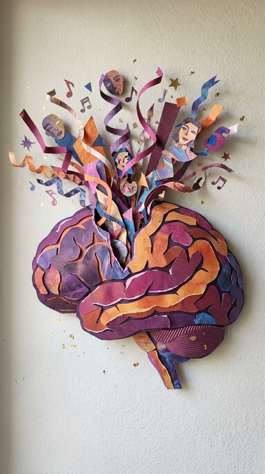 Free Creative Brain Explosion Image - Brain, Creativity, Papercraft ...