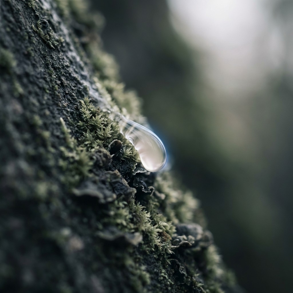 Free Dewdrop Slides Silently Image - Dewdrop, Moss, Macro | Download at ...