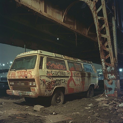 Free Graffiti-covered Abandoned Van Image - Van, Graffiti, Abandoned ...