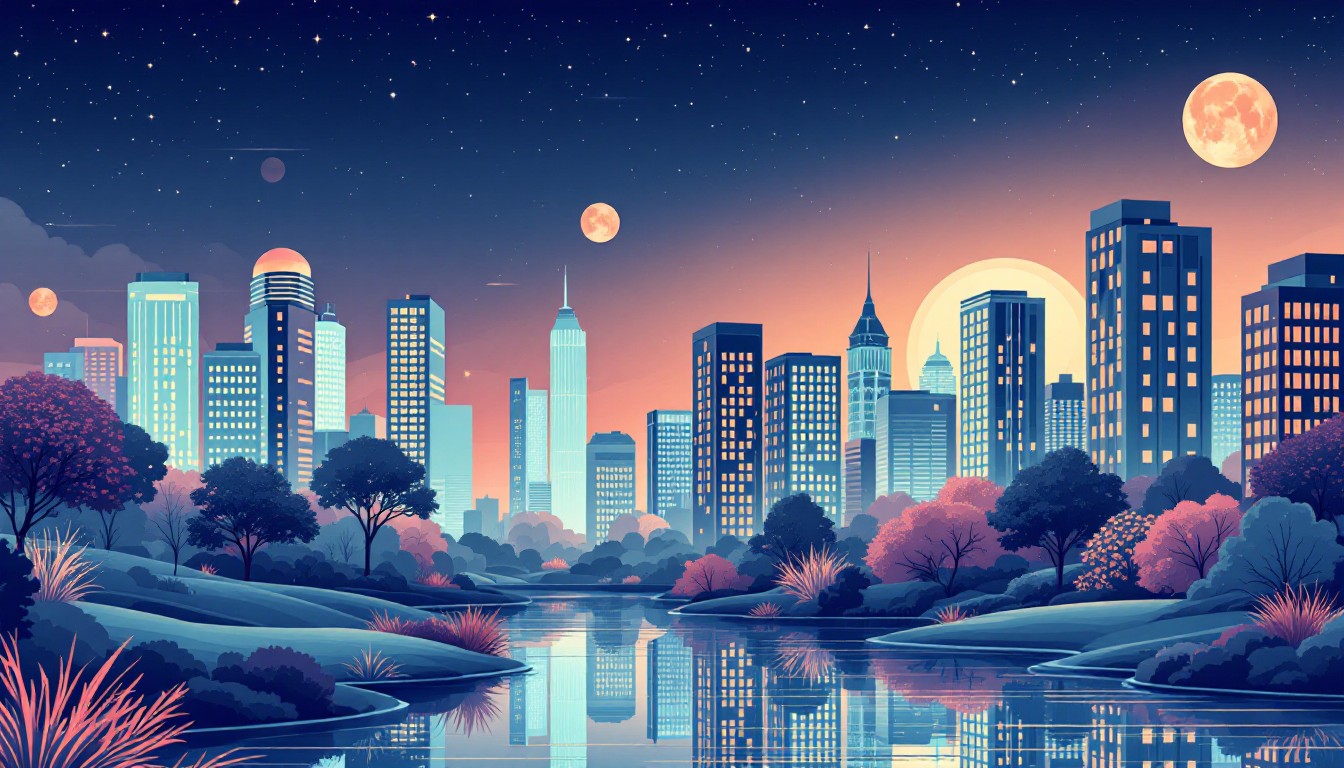Free Twilight City Dreams Photo - Cityscape, Twilight, Skyscrapers ...