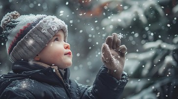 Free Child Catching Snow Image - Child, Snow, Winter | Download at ...