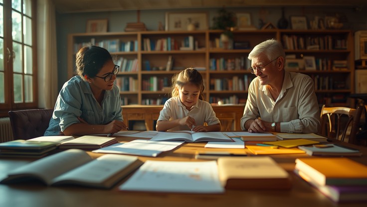 Free Generations learning together Photo - Learning, Intergenerational ...