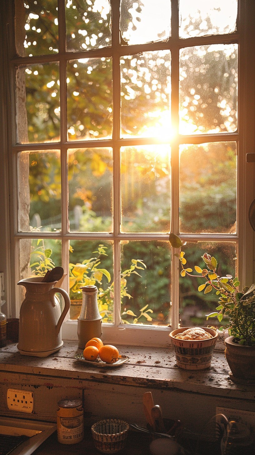 Free Sunlit Kitchen Window Image - Sunlight, Kitchen, Window | Download ...