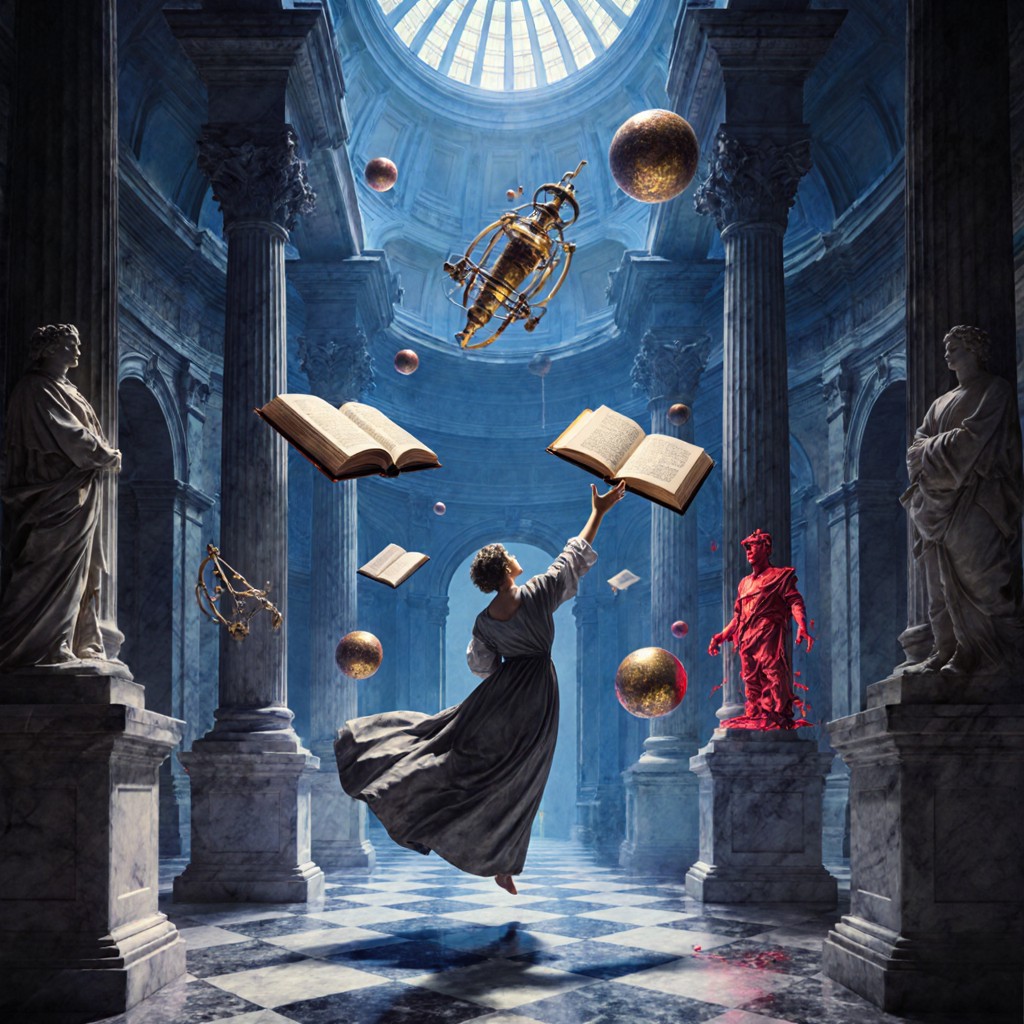Free Renaissance Gravity Defied Image - Renaissance, Floating, Books ...