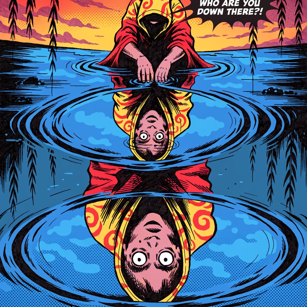 Free Mirror Water Wonder Image - Illustration, Comic, Popart | Download ...