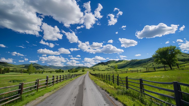 Free Scenic Country Path Image - Scenery, Path, Fields | Download at ...