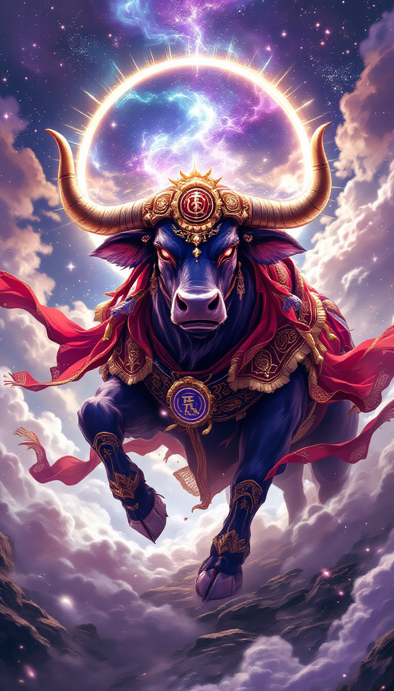 Free Divine Bull Ascending Image - Bull, Celestial, Divine | Download ...